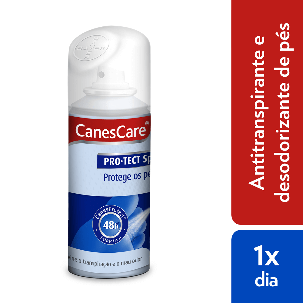 Packshot CanesCare, Antitranspirante e Desodorizante de pés 1xdia