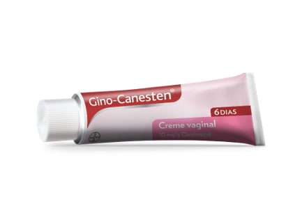 Aplicador de creme para a candidíase Canesten