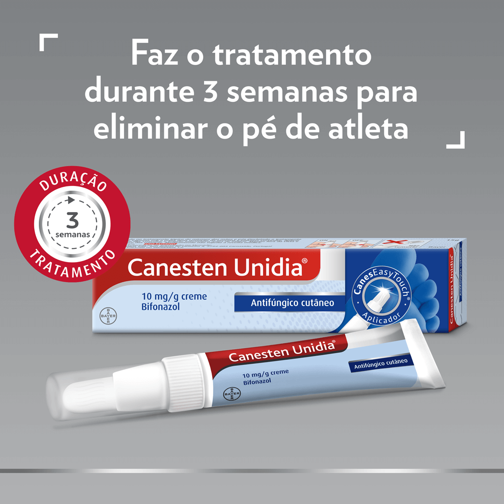 Canesten Unidia tratamento 3 semanas